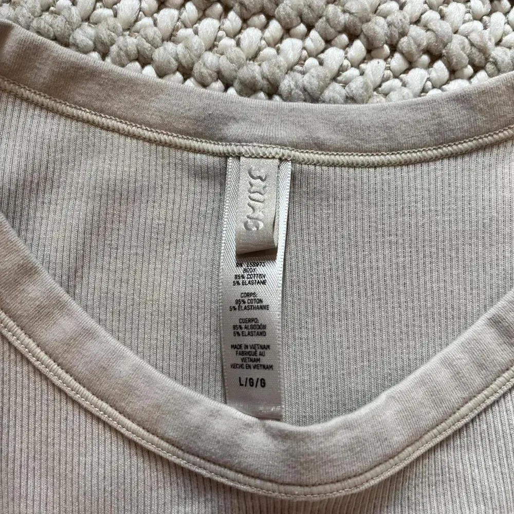 Skims Cotton Rib Tank Dress - Picture 3 of 4